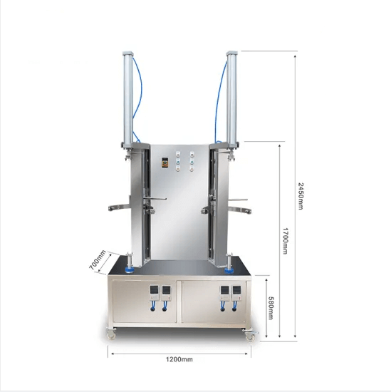 Double-Head fruit peelers Peeling Machine